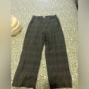 Aritzia Plaid Pants- Large